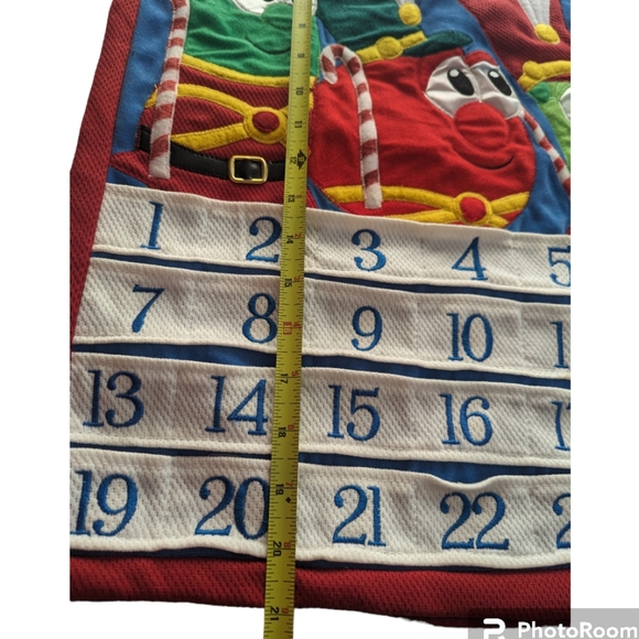 Veggie Tales Felt Christmas Advent Calendar - Picture 7 of 7